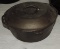 Cast Iron USA Pot with Lid