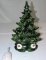 Ceramic Light Up Christmas Tree With Bulbs