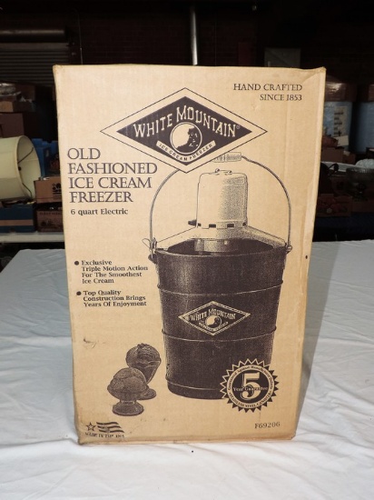 White Mountain Ice Cream Freezer