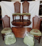 5 Pc 1970's Dining Table & Chairs