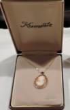 10Kt Gold Cameo Necklace