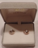 14Kt Gold Diamond Earrings