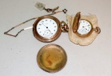 Lot of (2) Vintage Pocket watches in As Found Condition