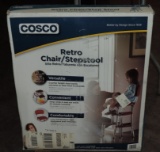 Retro Chair/Stepstool New In  The Box