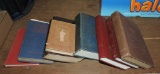 Tray Lot Old Books