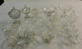 2 Trays Of Crystal Glassware