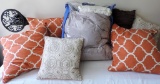 Blanket and Throw Pillow Lot