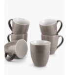 Set of 6 Dowan Coffee Mugs