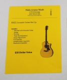 Free Acoustic Guitar Set Up