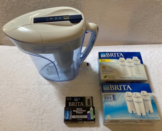 Water Pitcher and Brita Filters