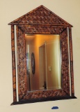Bam Style Mirror with Pitched Roof