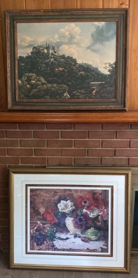 2 Pieces of Framed Art