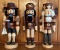 Lot of 3 Nutcrackers