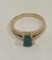 14kt Gold Emerald Ring