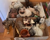 Porcelain Cats and Kittens