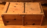 Wooden Toy Chest