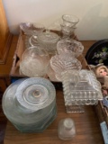 Lot of Assorted Decorative Glass Items