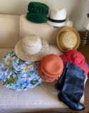 Lot of Vintage Ladies Hats