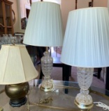 Lot of 3 Lamps