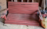 Wood Porch Swing