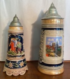 Lot of 2 German Steins