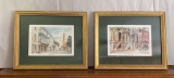 2 Framed Prints of Savannah, GA