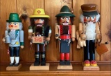 Lot of 4 Different Nutcrackers