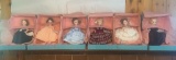 Lot of 6 Madame Alexander First Lady Series Dolls