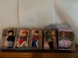 Lot of 5 Madame Alexander Dolls