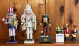 Lot of 6 Assorted Nutcrackers