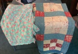 Lot of 2 Country Quilts