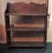 Handmade Pine Three-Shelf Bookcase