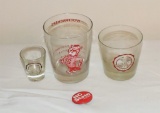 Vintage NC State Glasses