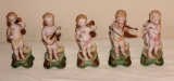 Porcelain Musical Cherubs