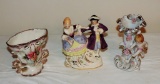 Grouping of three porcelains