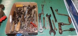 Lot of Vintage Wrenches, Screwdrivers, and More