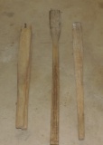 Lot of Vintage Paddles and Wooden Press