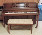 Kohler & Campbell Upright Piano & Bench