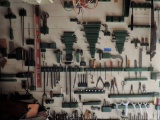 Wall Of Miscellaneous Hand Tools