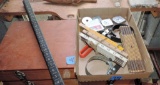 Lot Of Folding Rules, Tape Measures & More