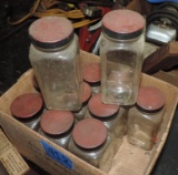 Lot Of 12 Antique Jars