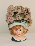 Vintage Japan Head vase