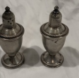 Sterling-Silver Salt and Pepper Shakers