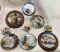 Lot of 9 Collectable Plates