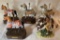 Lot of 4 Carousel Horses Music Boxes and American Indian Figurine