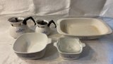 Five-Piece Set of Corning Ware