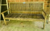 Wood Bench