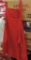 Lot Of 24 Red Full-Length Aprons