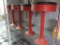4 Lunch Counter Stools From The Original Shells BBQ