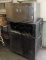 Stainless Steel Food Warmer & Large Rolling Cart